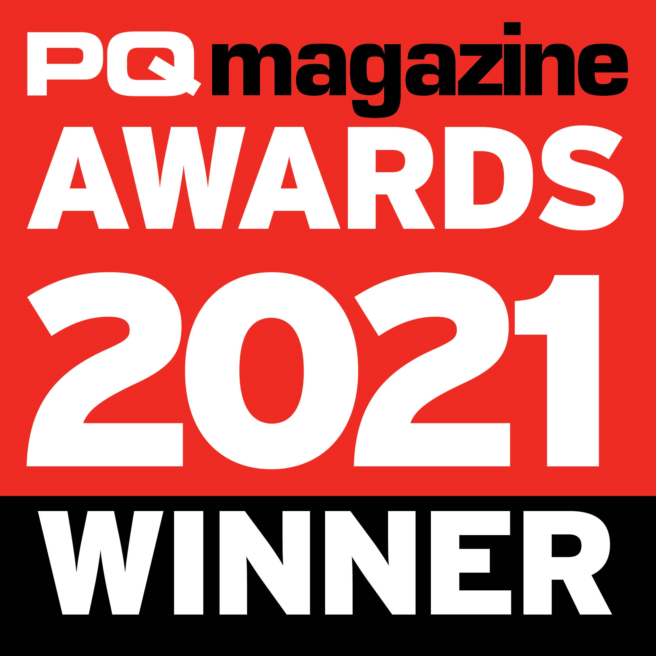 PQ Magazine award winner